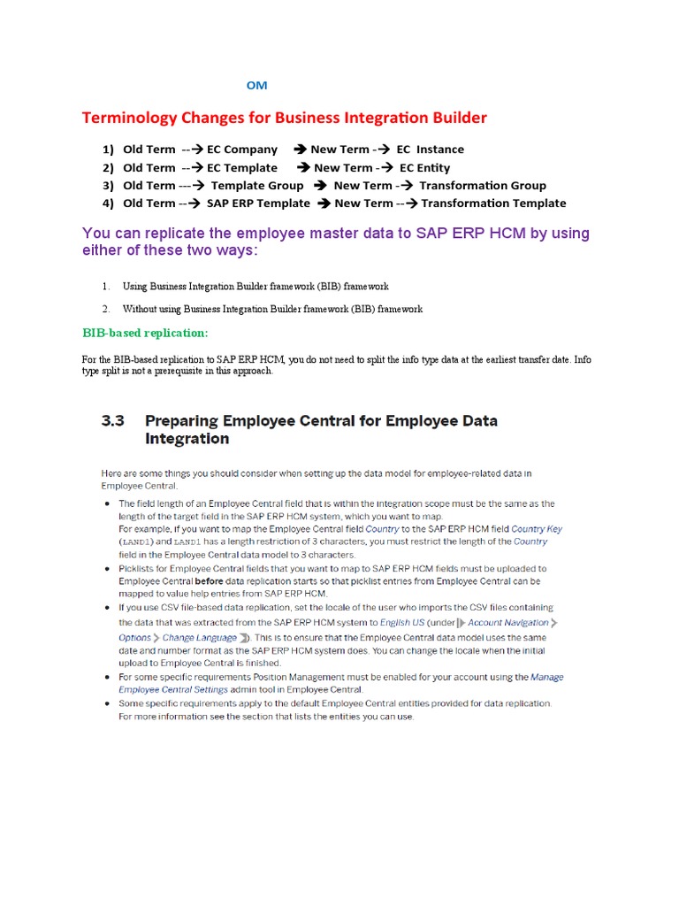 Employee Data Replication in SAP HCM | PDF | Cloud Computing | Metadata