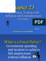 Fiscal Policy: Coping With Inflation and Unemployment