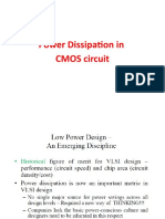 Power Dissipation in CMOS Circuit