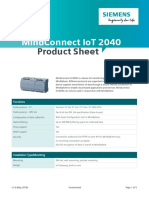 MindConnect IoT2040 Product Sheet v1.0