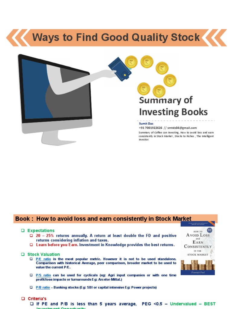 Finding Quality Stocks Key Metrics and Criteria for Valuing Companies