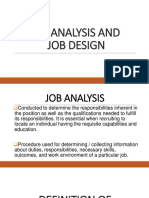 Job Analysis and Design 1