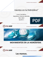 Movimientos en la Hidrósfera: Mareas, Olas y Corrientes Marinas