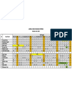 Jadwal Dinas Bulan Juli