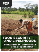 Food Security and Livelihoods Strategy SOLIDARITES INTERNATIONAL