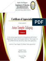 Brigada Cerificate of Appreciation Template -www.guroforms.com s