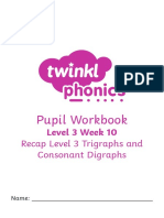 Workbook Level 3 Week 10