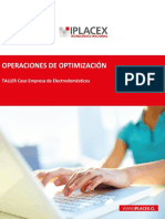 Operaciones Optimizacion