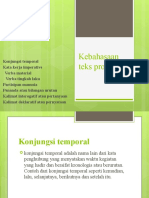 Kebahasaan Teks Prosedur