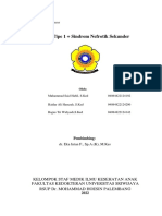 DM Tipe 1 + Sindrom Nefrotik Sekunder: Tugas Laporan Kasus