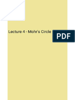 Lecture 4 - Mohrs Circle