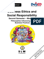Business Ethics and Social Responsibility: Second Semester - Module 4