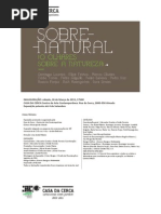 Exposição Sobre-Natural - Dossier de imprensa