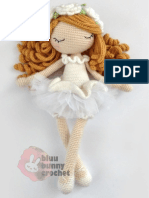 Bluubunnycrochet - Ballerinas - Flower Fairy Doll