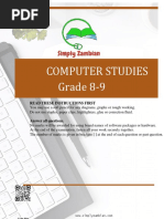 Computer Studies Grade 8-9: Read These Instructions First