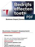 Business Impact Assessment