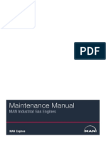 Maintenance Manual: MAN Industrial Gas Engines