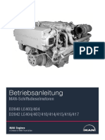 Betriebsanleitung: MAN-Schiffsdieselmotoren D2840 LE403/404 D2842 LE404/407/410/414/415/416/417