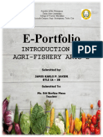 E-Portfolio: Introduction To Agri-Fishery Arts 2