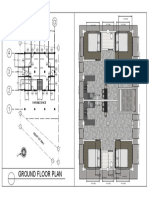 Ground Floor Plan W/ Sketchup Layout