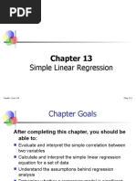 Simple Linear Regression: Yandell - Econ 216 Chap 13-1