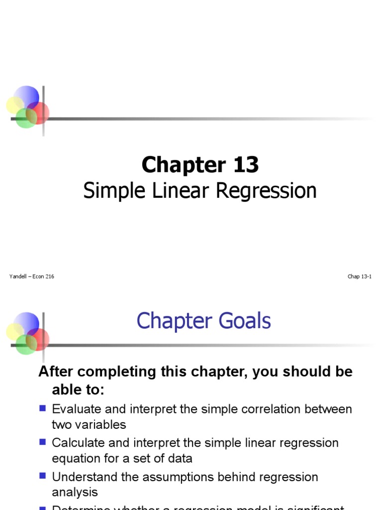 Understanding Simple Linear Regression: Calculating, Interpreting, and ...