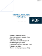 Thermal Analysis 20122011