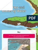 Us SC 378 Types of Landforms and Bodies of Water Powerpoint