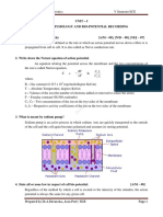 EC8073 Medical Electronics V Semester EC