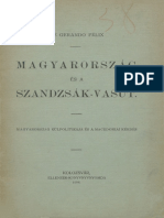 De Gerando Félix - Magyarország És A Szandzsák-Vasút