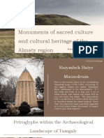 Monuments of Sacred Culture and Cultural Heritage of The Almaty Region