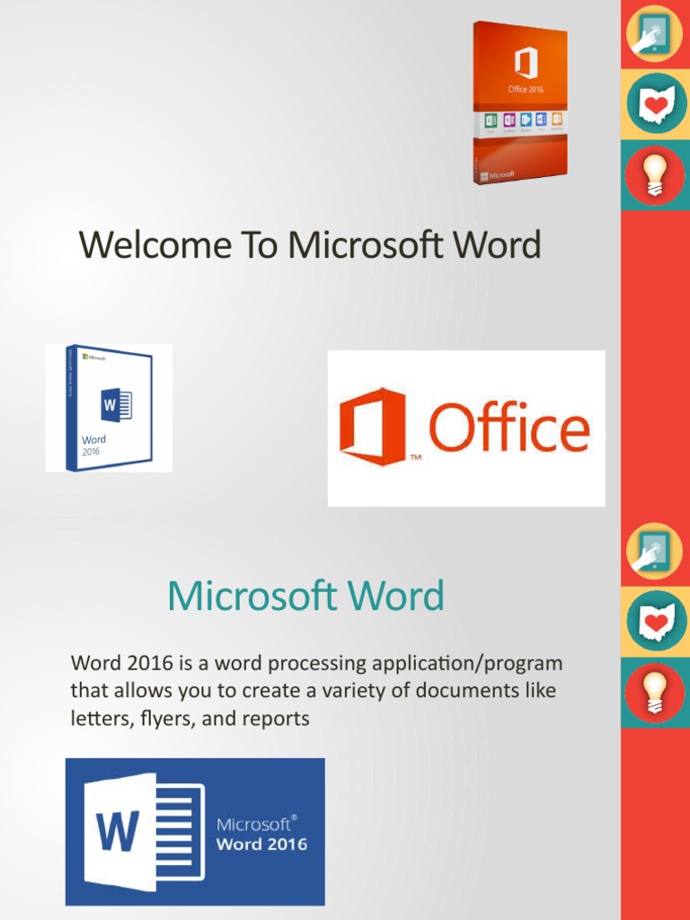 Welcome To Microsoft Word | Download Free PDF | Microsoft Word | Page ...