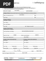 CBUS - Change of Details Form | PDF | Identity Document | Legal Documents