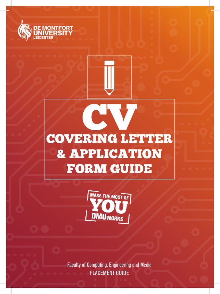 Cover Letter and CV Application Guide | PDF | Résumé | Software Testing