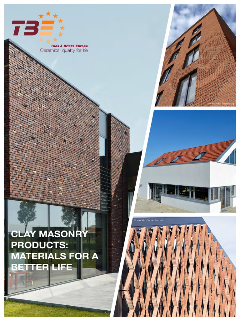 Clay Masonry Products: Materials For A Better Life: Photo: Ruud ...