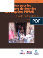 Formation Pour Les Collecteurs de Données Des Enquêtes PEPFAR