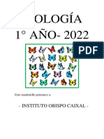 Cuadernillo Biologia 1er Ano Caixal 2022