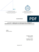 Analytical Prediction of Turbocharger Compressor Performance