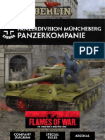 Panzerkompanie: Panzerdivision Müncheberg