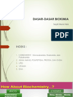 Dasar-Dasar Biokimia