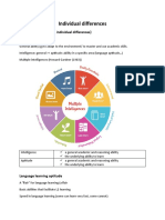 Age (Common Factor in Individual Differences) Intelligence