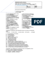 Atividade Complementar 8° Ano