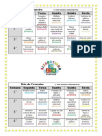 Planejamento de aulas do 2° ano do Ensino Fundamental