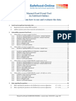 Manual Food Fraud Tool (In Safefood-Online) Instructions How To Use and Evaluate The Data