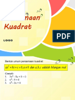 Persamaan Kuadrat Revisi