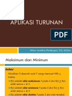 05 - Aplikasi Turunan