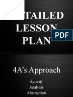 Detailed Lesson Plan