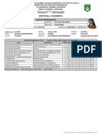 Historial Academico