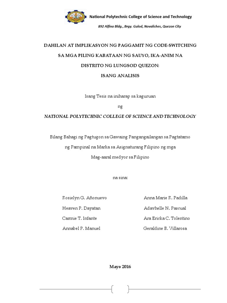 Complete Thesis New Pdf