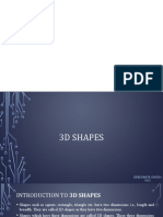 3D Shapes Guide